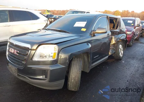 2017 GMC Terrain Sle-1 z USA, uszkodzony, nr VIN 2GKALMEK5H6344508